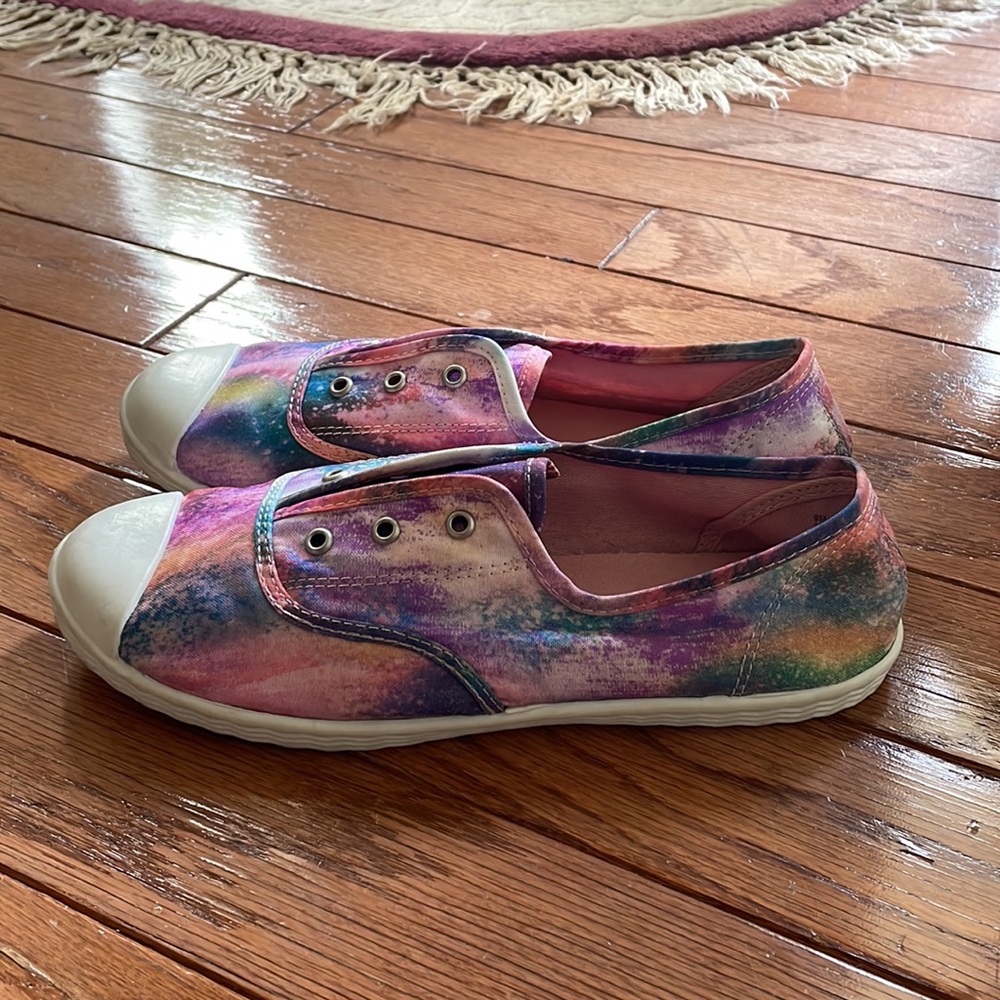 Arizona tie dyed slip on sneakers- Size 9 - Picture 4 of 4